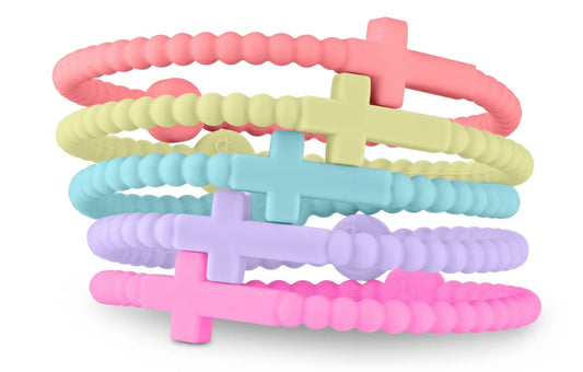 "New" Viral Silicone Cross Bracekets