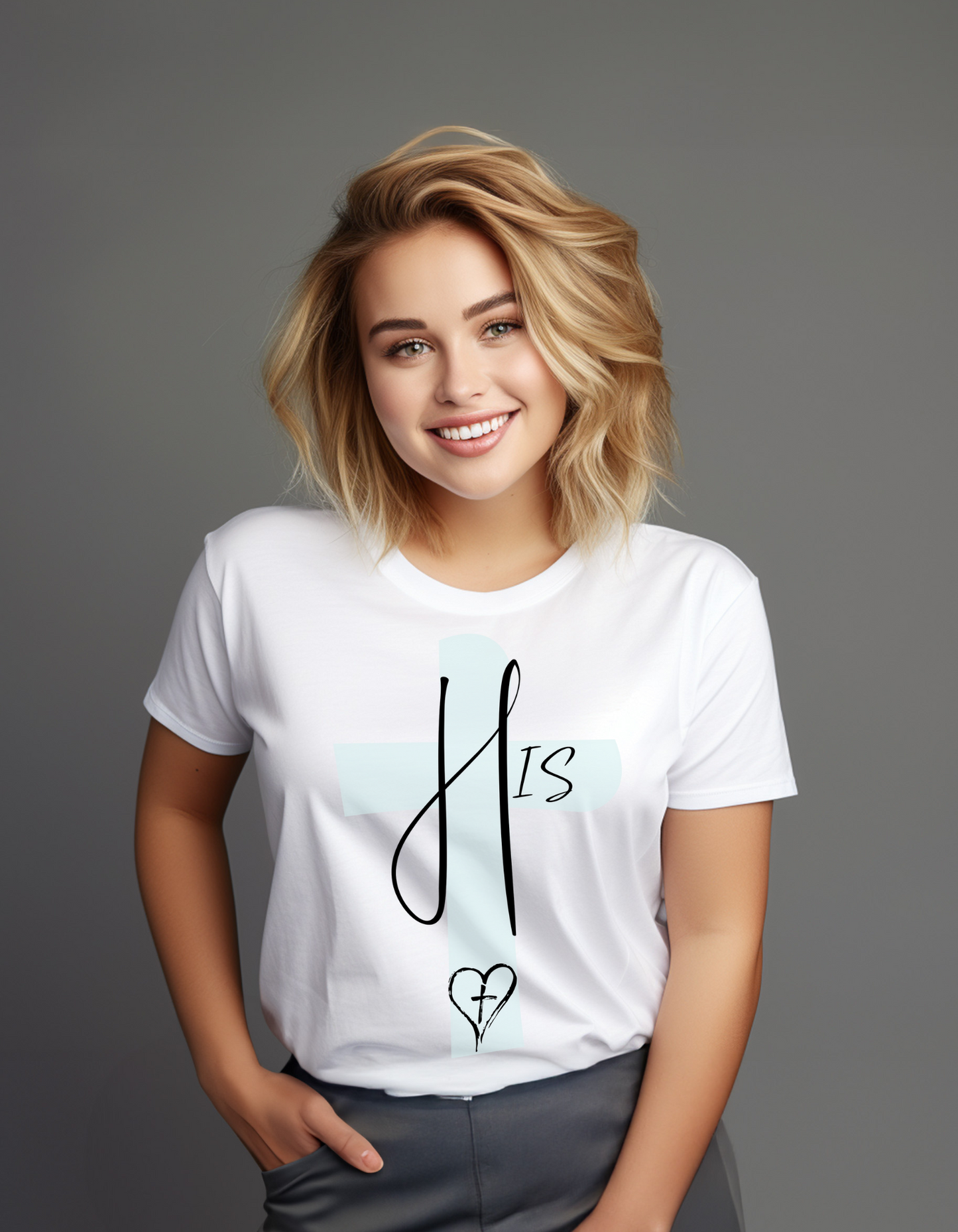 Her Mark – Women’s Christian Tee | HIS Collection | Marked by Faith & Grace